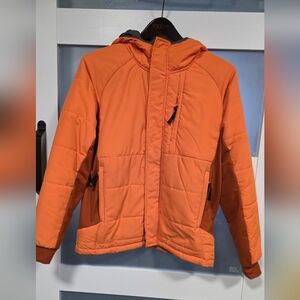 Mens Icelandic ICEWEAR Orange Puffer Jacket